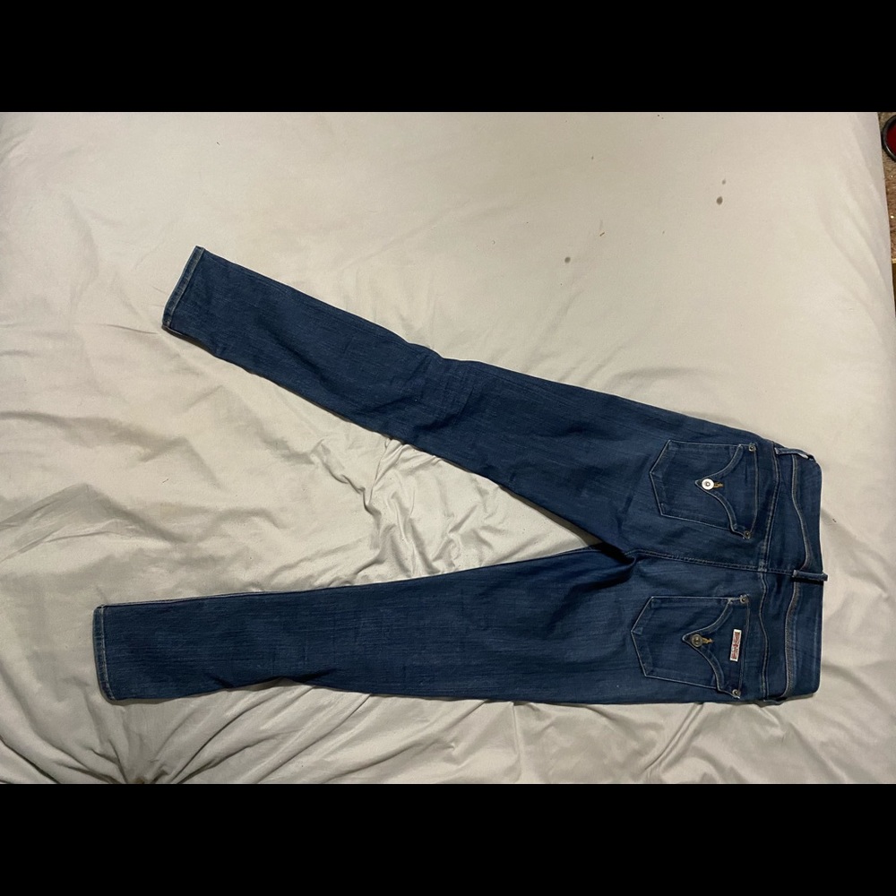 Hudson Collin mid rise skinny six 28